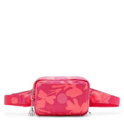 Kipling Abanu Multi Waist Bags Coral Flower | UKKi1976T
