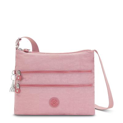 Kipling Alvar Crossbody Bags Lavender Pink | UKKi1483M