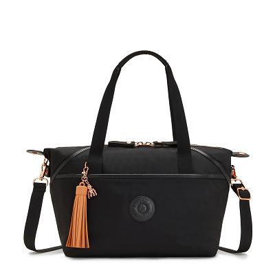 Kipling Art Organized Tote Bags Rose Black | UKKi1744V