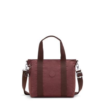 Kipling Asseni Mini Tote Bags Dark Red | UKKi1749M