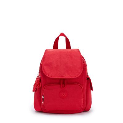 Kipling City Pack Mini Travel Backpacks Red | UKKi1380U