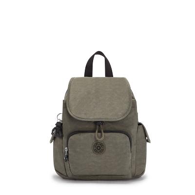 Kipling City Pack Mini Travel Backpacks Green | UKKi1384S