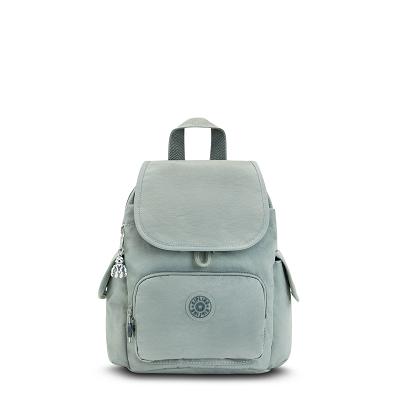 Kipling City Pack Mini Travel Backpacks Olive | UKKi1386H
