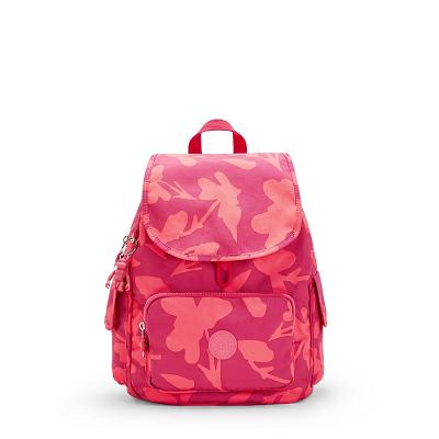 Kipling City Pack Small Fashion Backpacks Coral Flower | UKKi1215C