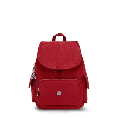 Kipling City Pack Small Travel Backpacks Red | UKKi1404T