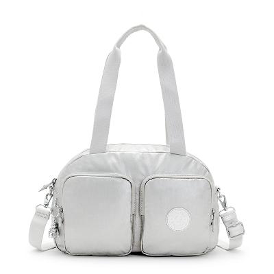 Kipling Cool Defea Metallic Handbags Silver | UKKi1800T