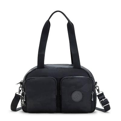 Kipling Cool Defea Shoulder Bags Black Camo | UKKi1932T