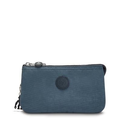 Kipling Creativity Large Makeup Bags Navy Grey | UKKi1101P