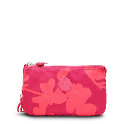 Kipling Creativity Large Toiletry Bags Coral Flower | UKKi2047J