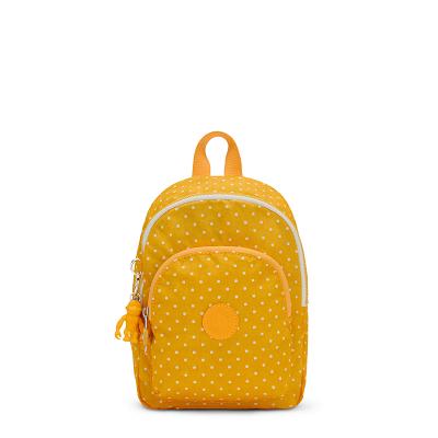 Kipling Curtis Compact Fashion Backpacks Yellow | UKKi1230U