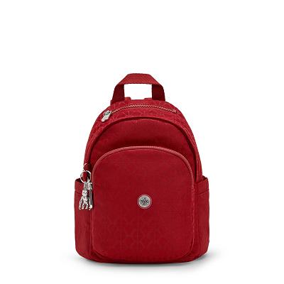 Kipling Delia Mini Travel Backpacks Red | UKKi1422T
