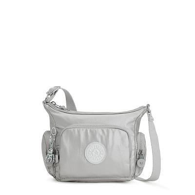 Kipling Gabbie Mini Crossbody Bags Silver | UKKi1563J