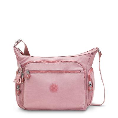 Kipling Gabbie Shoulder Bags Lavender Pink | UKKi1955A