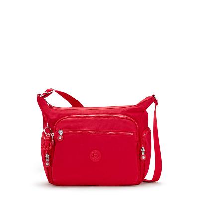 Kipling Gabbie Shoulder Bags Red | UKKi1954O
