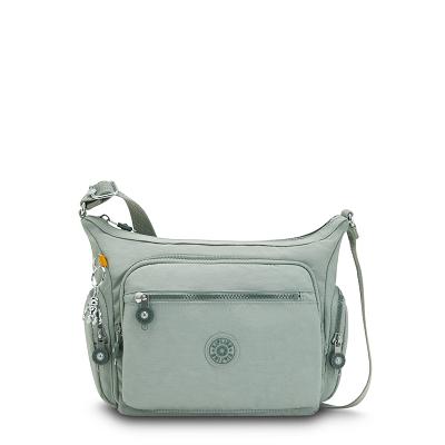 Kipling Gabbie Small Crossbody Bags Olive | UKKi1584O