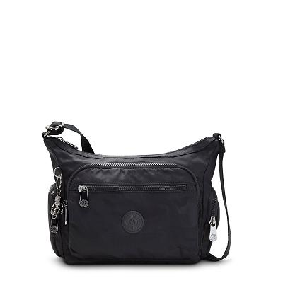 Kipling Gabbie Small Mini Bags Black Camo | UKKi1853G