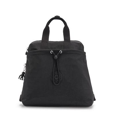 Kipling Goyo Medium Fashion Backpacks Black | UKKi1270E