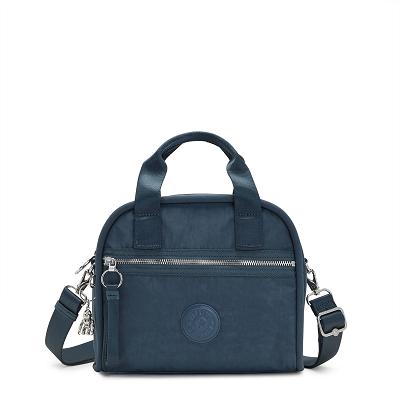 Kipling Hadya Shoulder Bags Navy Grey | UKKi1962Z