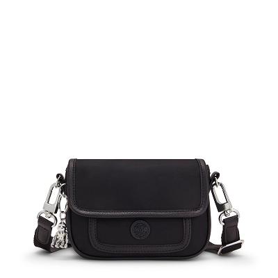 Kipling Inaki Small Crossbody Bags Black | UKKi1606H