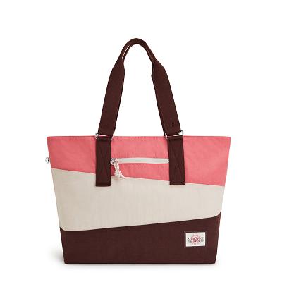 Kipling Jodi M Tote Bags Pink | UKKi1763S