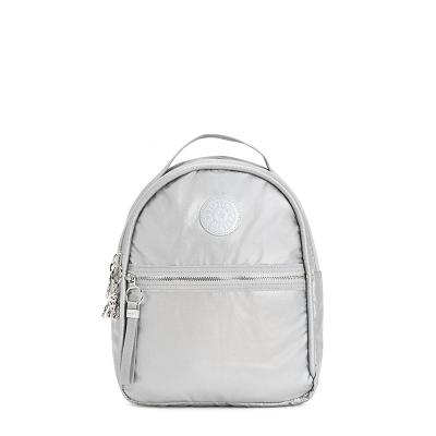 Kipling Kae Fashion Backpacks Silver | UKKi1276O