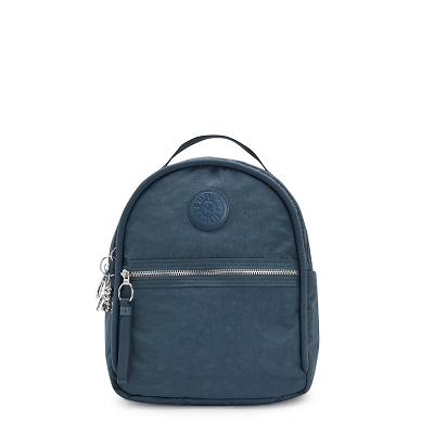 Kipling Kae Travel Backpacks Navy Grey | UKKi1438N