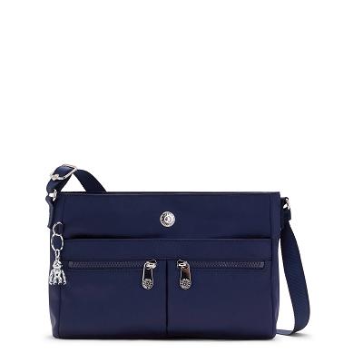 Kipling New Angie Crossbody Bags Blue | UKKi1639W