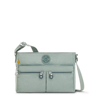 Kipling New Angie Crossbody Bags Olive | UKKi1644U