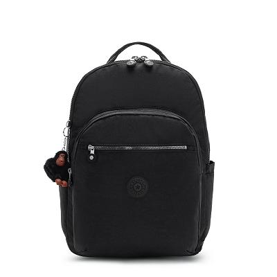 Kipling Seoul Extra Large Laptop Backpacks Black | UKKi2088S