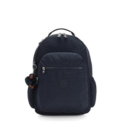 Kipling Seoul Large Laptop Backpacks Blue | UKKi2099M