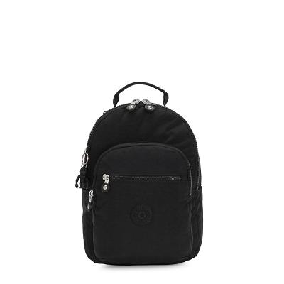 Kipling Seoul Small School Backpacks Black | UKKi2185M