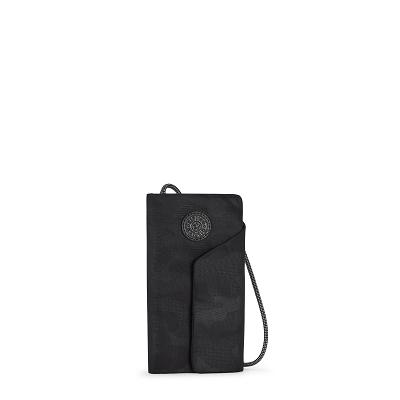 Kipling Willis Mini Bags Black Camo | UKKi1902Q