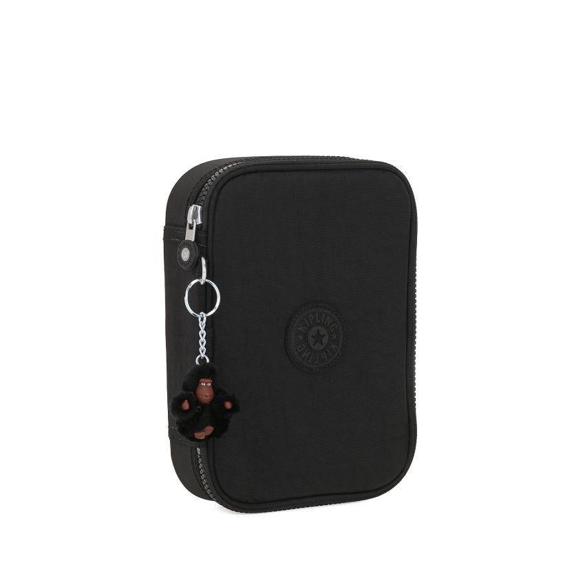 Kipling 100 Pens Makeup Bags Black | UKKi1088N
