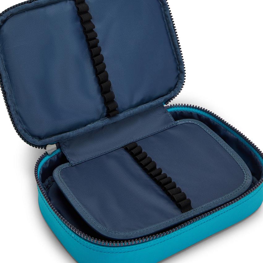 Kipling 100 Pens Makeup Bags Green | UKKi1090S