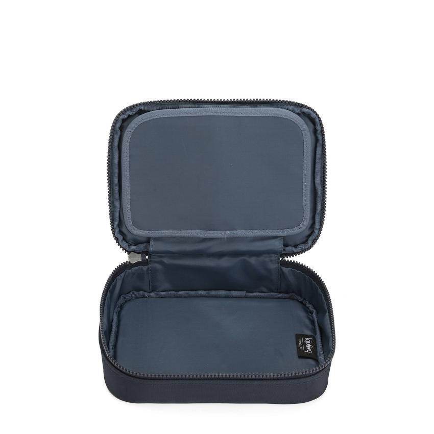 Kipling 100 Pens Makeup Bags Navy | UKKi1089M