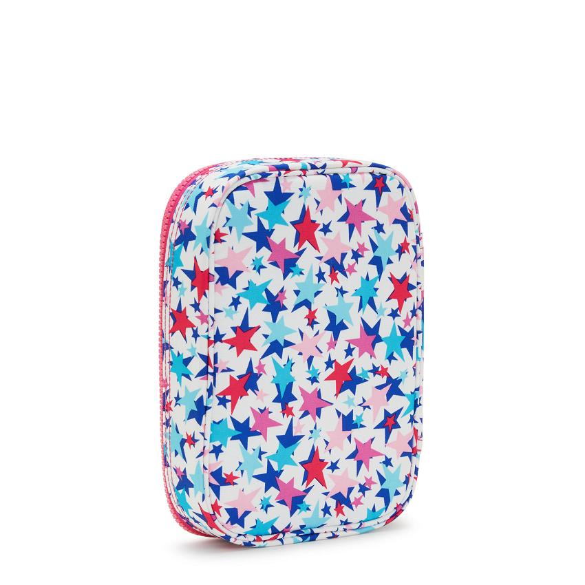 Kipling 100 Pens Makeup Bags Pink | UKKi1083C