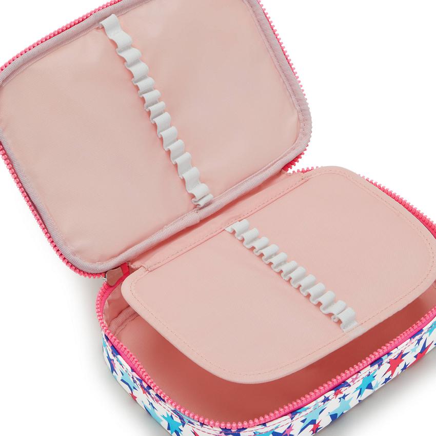 Kipling 100 Pens Makeup Bags Pink | UKKi1083C