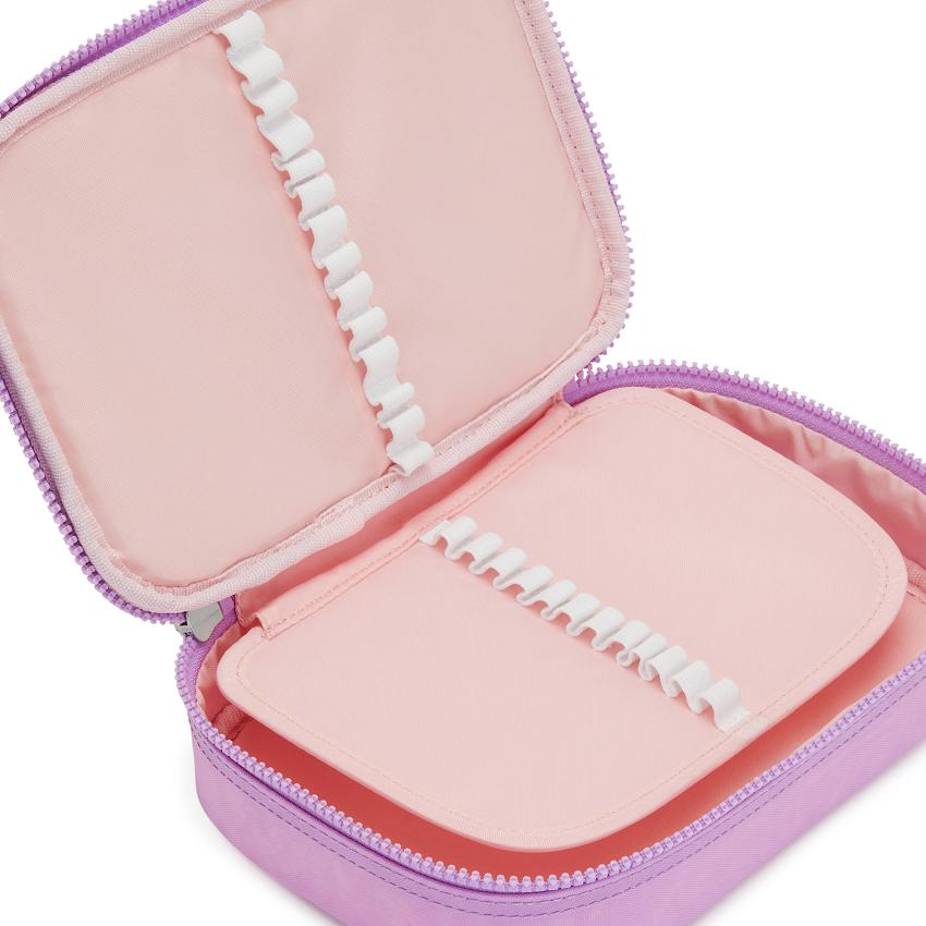 Kipling 100 Pens Makeup Bags Purple | UKKi1084V