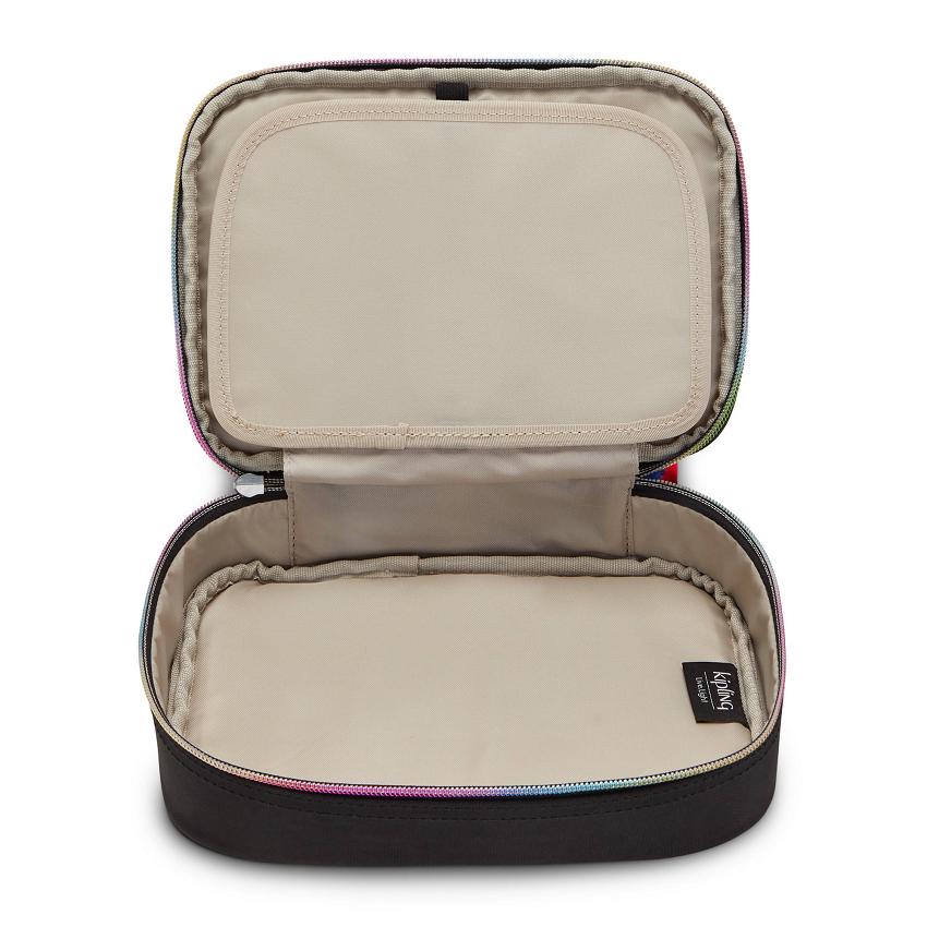 Kipling 100 Pens Pencil Cases Black Multicolor | UKKi2121W