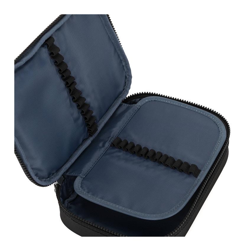 Kipling 100 Pens Pencil Cases Black | UKKi2119J