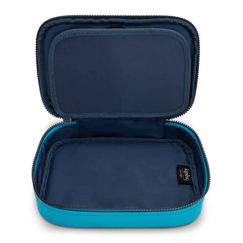 Kipling 100 Pens Pencil Cases Green | UKKi2125Y
