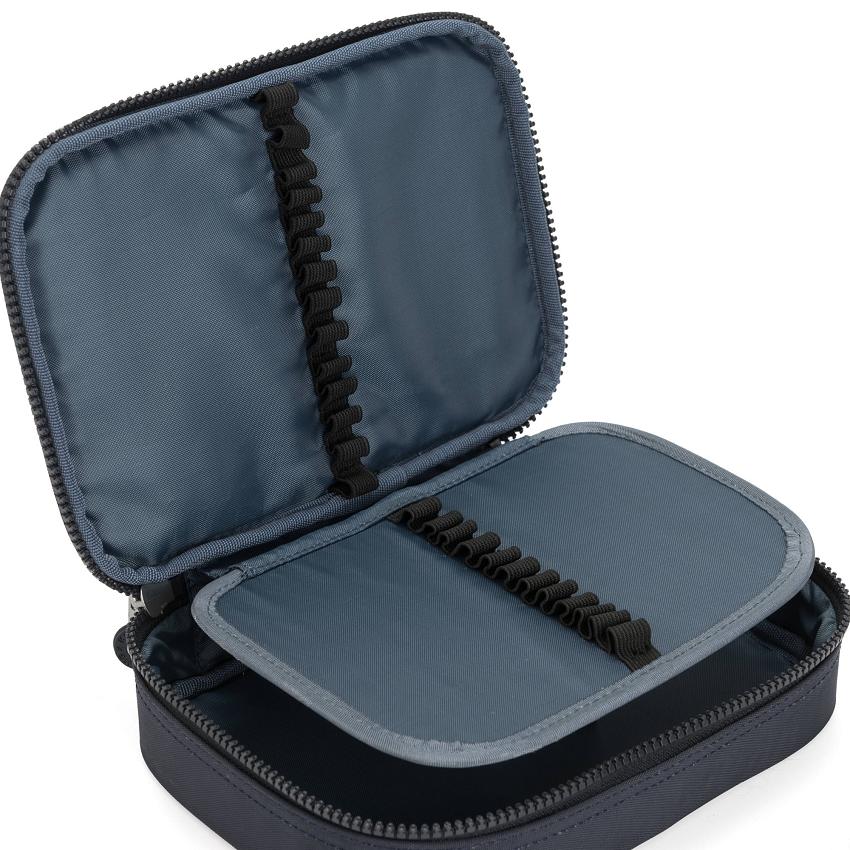 Kipling 100 Pens Pencil Cases Navy | UKKi2123R