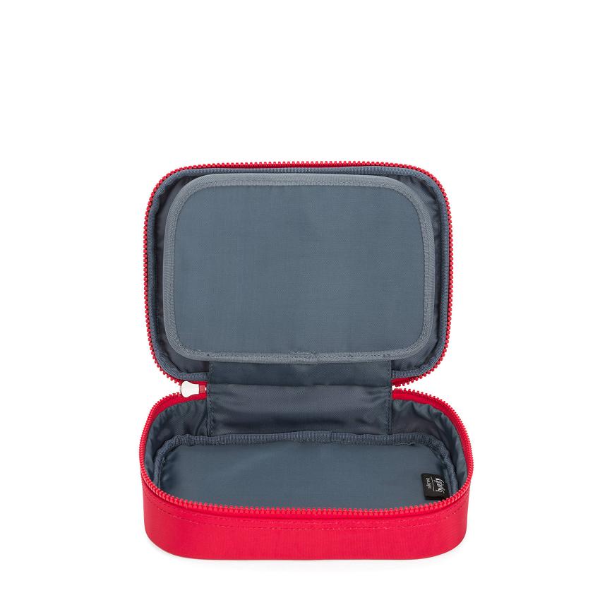 Kipling 100 Pens Pencil Cases Red | UKKi2122E