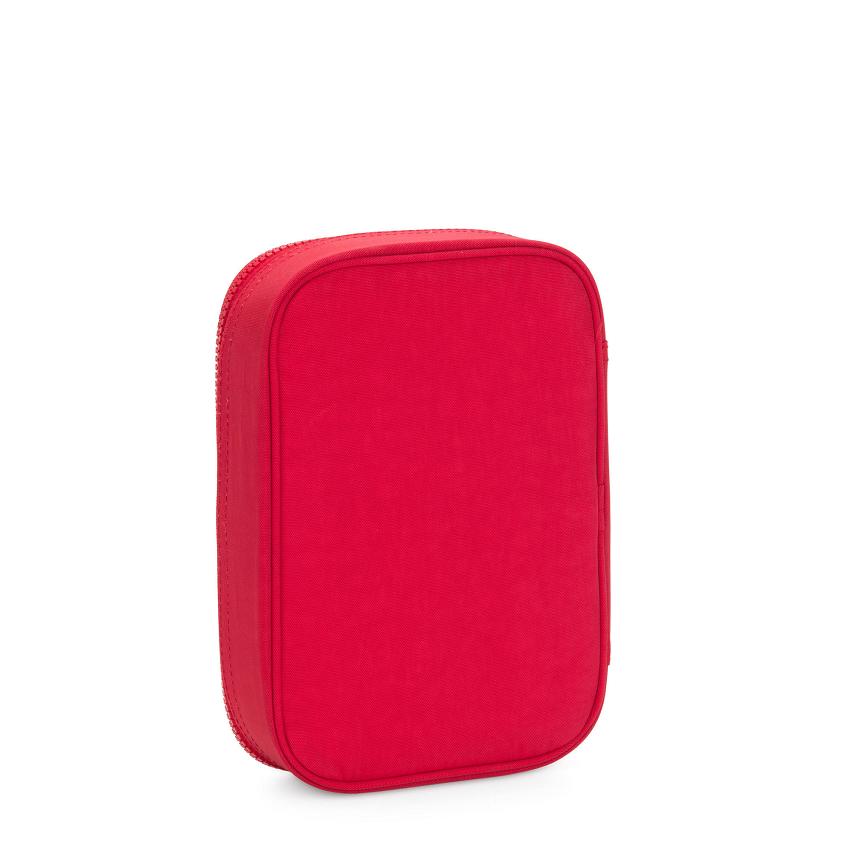 Kipling 100 Pens Pencil Cases Red | UKKi2122E