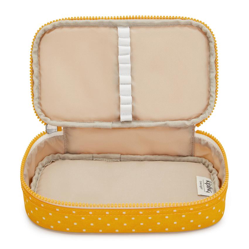 Kipling 50 Pens Pencil Cases Yellow | UKKi2128O