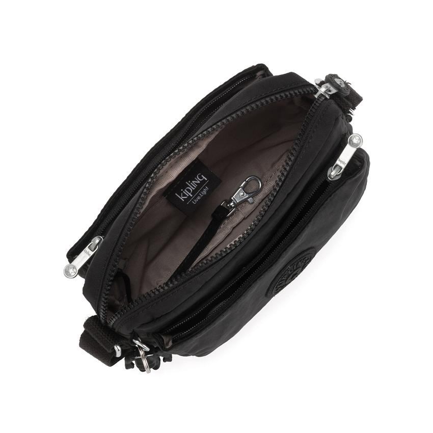 Kipling Abanu Crossbody Bags Black | UKKi1461J