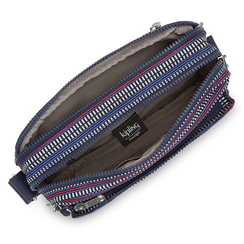 Kipling Abanu Medium Crossbody Bags Blue | UKKi1463W