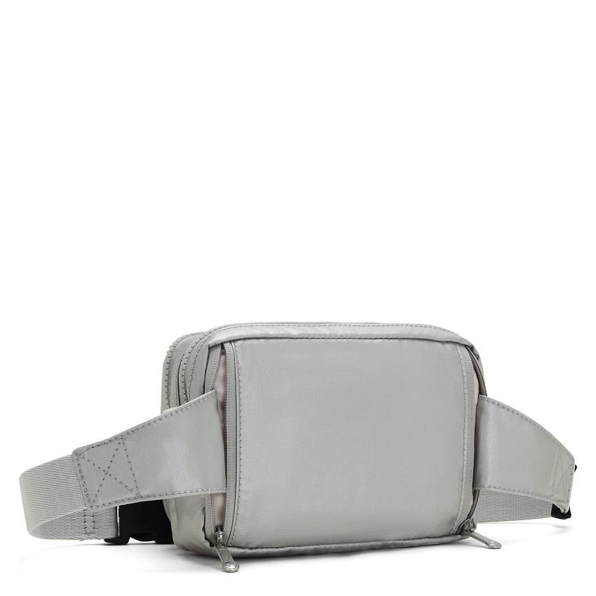 Kipling Abanu Multi Metallic Handbags Silver | UKKi1788V