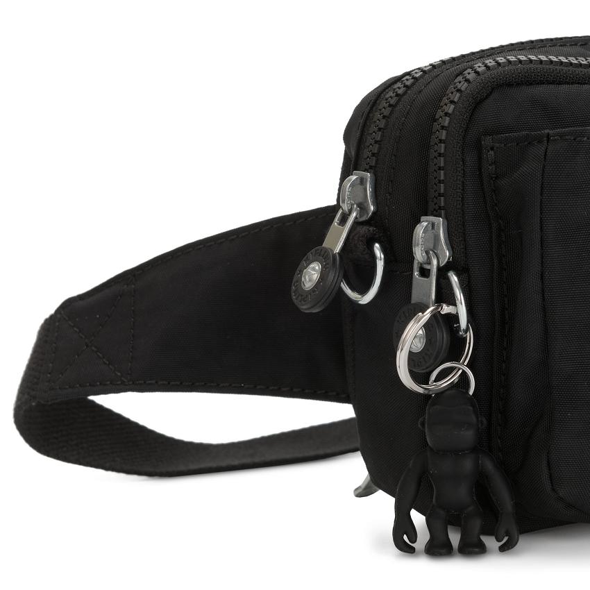 Kipling Abanu Multi Waist Bags Black | UKKi1981P