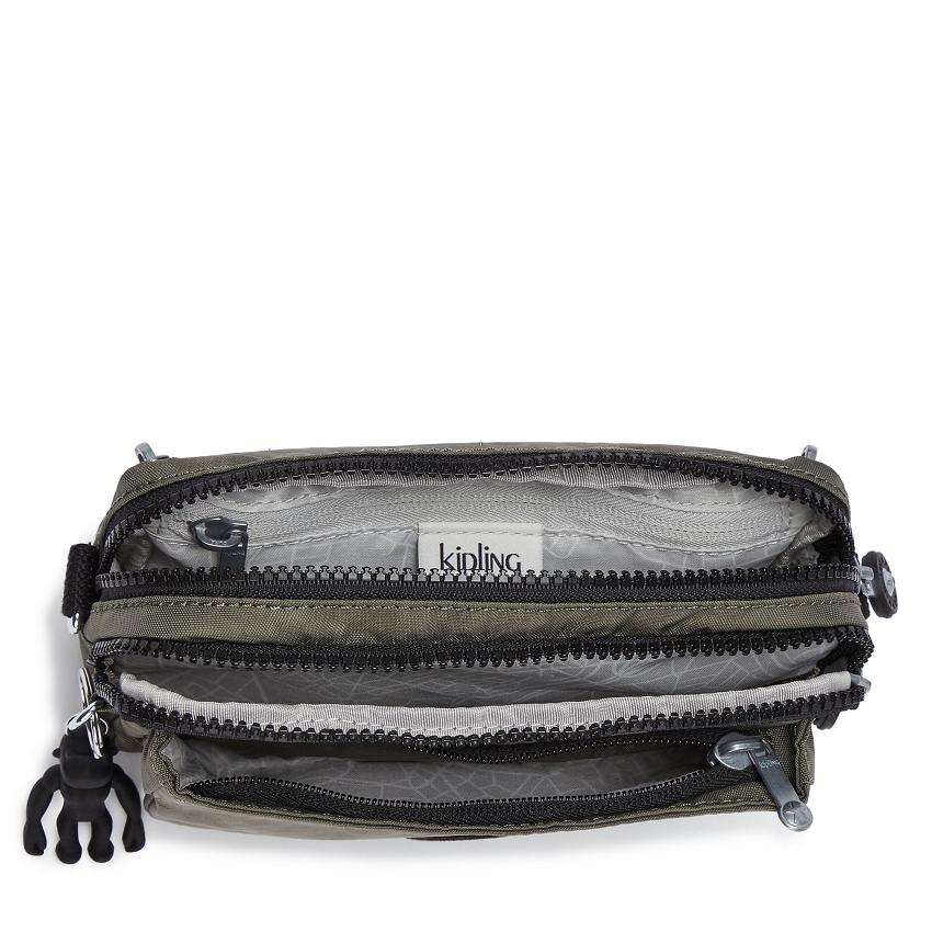 Kipling Abanu Multi Waist Bags Green | UKKi1979I